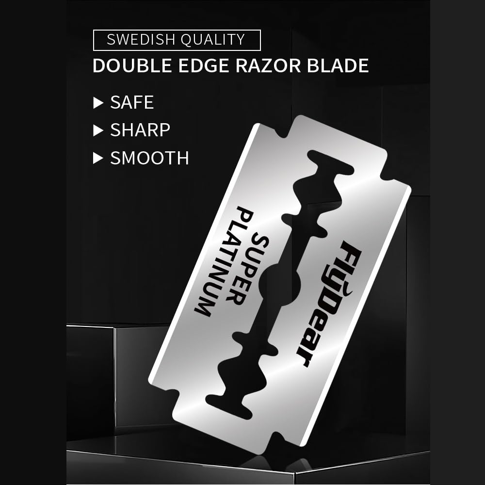 Safety Razor Handle - Bestseller: Lama da barba in acciaio