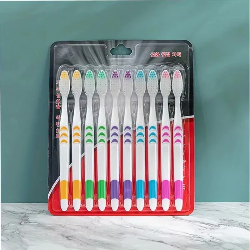 Bamboo Toothbrush - 10 pezzi di spazzolini da denti
