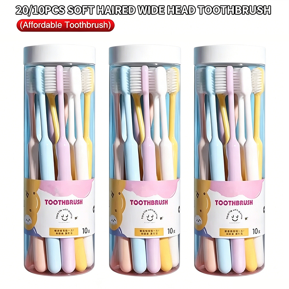 Bamboo Toothbrush - Confezione di Spazzolini da Denti Grande