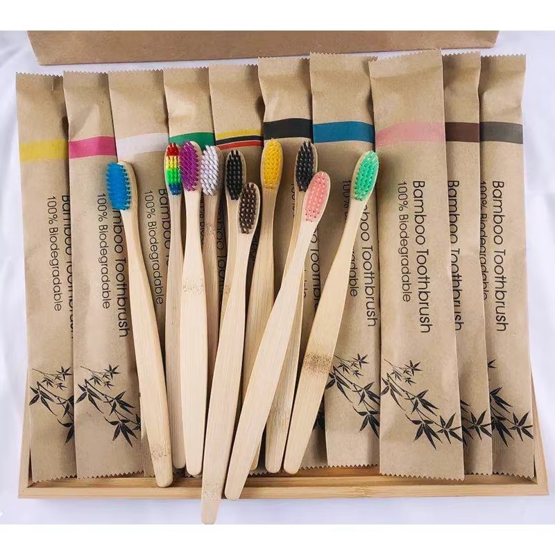 Bamboo Toothbrush - 5-30 spazzolini da denti in bambù