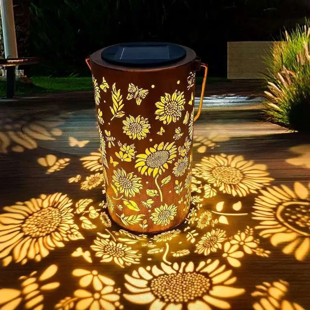 Solar Garden Light - Luce Solare a Forma di Girasole,