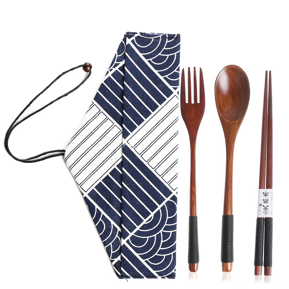 Bamboo Cutlery - Set di posate in stile giapponese