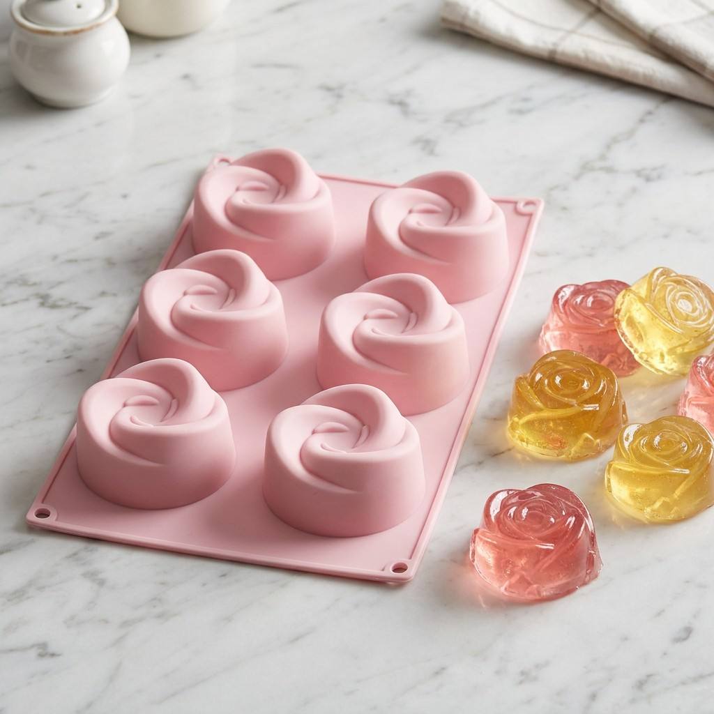 Eco Soap - Stampo in Silicone a 6 Cavità