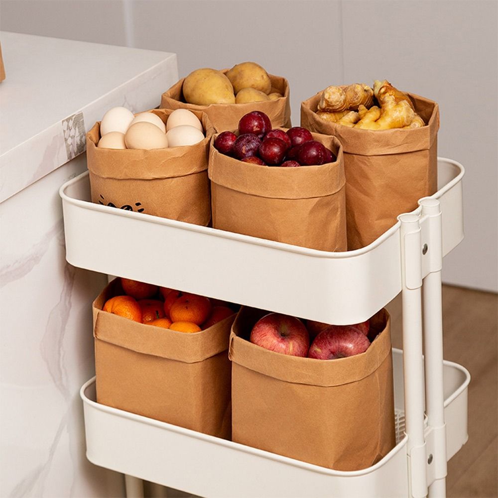 Reusable Bag - Borsa in Carta Kraft Riutilizzabile di