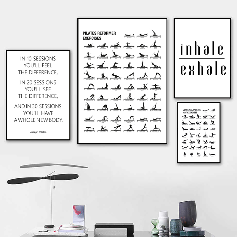 Pilates allenamento grafico Po - Sustainable Living Guide recensione e prezzo