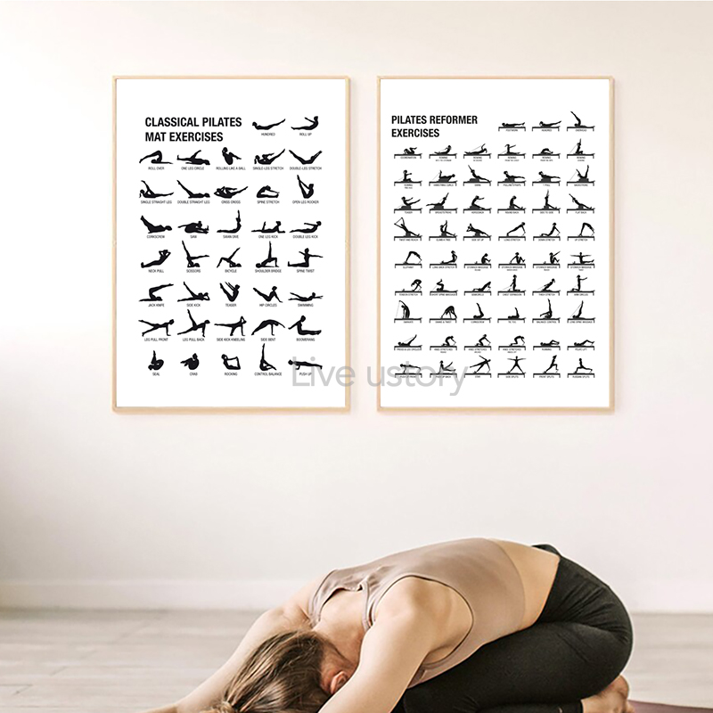 Pilates allenamento grafico Po - Sustainable Living Guide recensione e prezzo