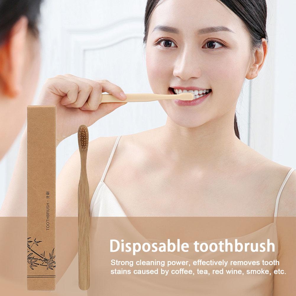 1/5/10 Pezzi Spazzolino da Den - Bamboo Toothbrush recensione e prezzo
