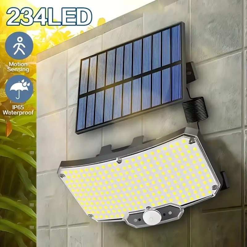Luci Solari da Esterno 234LED  - Solar Garden Light recensione e prezzo