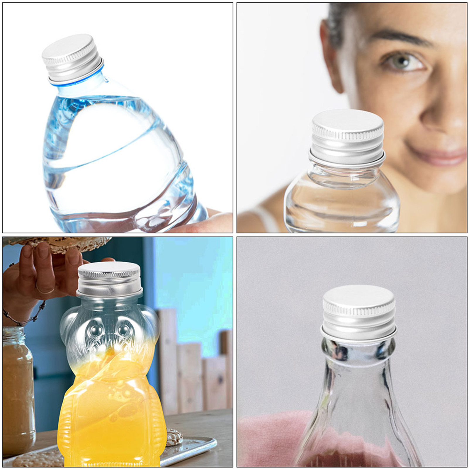 80 tappi a vite in alluminio p - Reusable Bottle recensione e prezzo