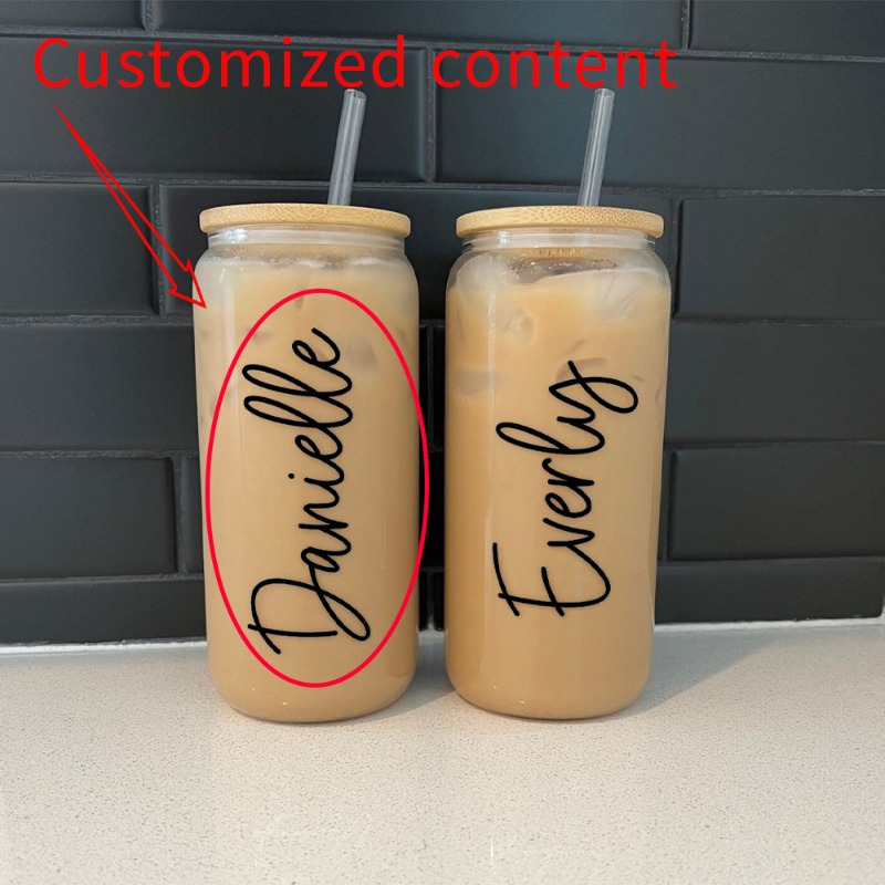 Tazza da caffè freddo in vetro - Reusable Straw recensione e prezzo