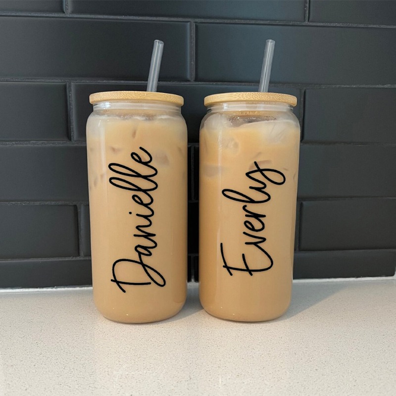 Tazza da caffè freddo in vetro - Reusable Straw recensione e prezzo