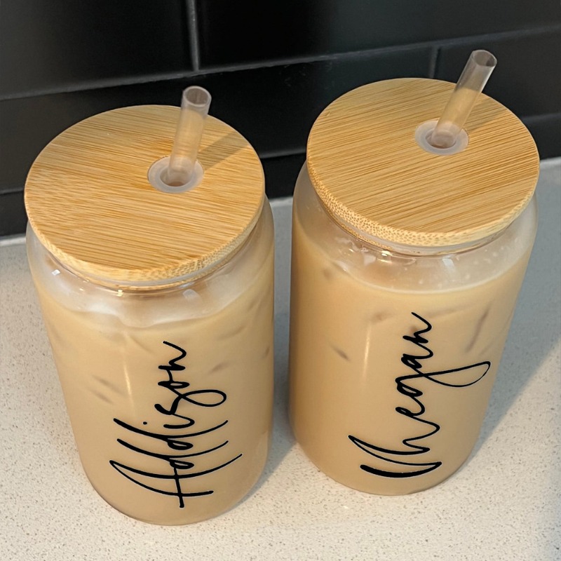Tazza da caffè freddo in vetro - Reusable Straw recensione e prezzo