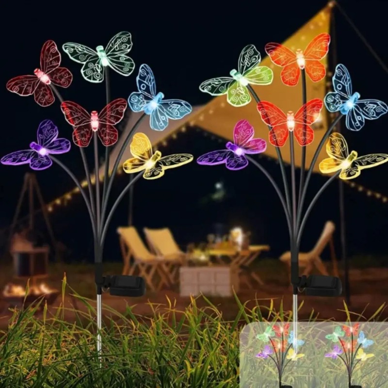 Luci a Farfalla Alimentate a E - Solar Garden Light recensione e prezzo
