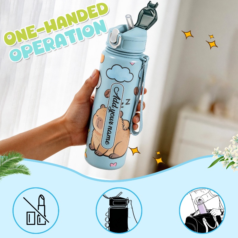 Bottiglia d'acqua sportiva riu - Reusable Straw recensione e prezzo