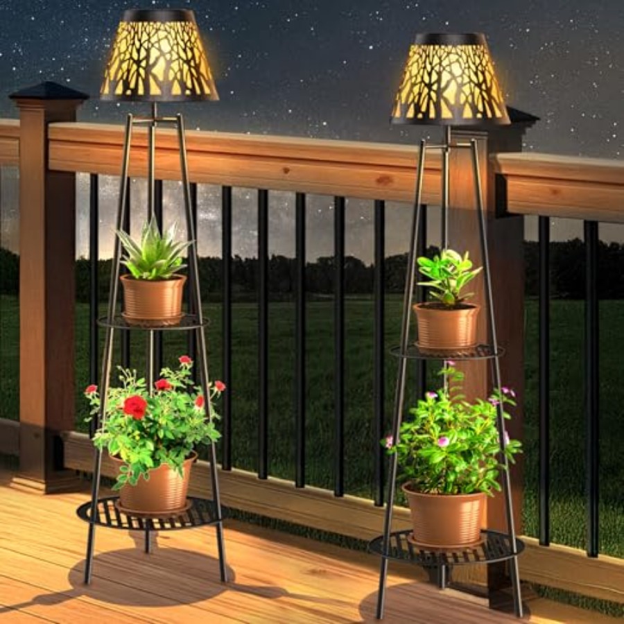 Set di 2 Lampade Solari da Est - Solar Garden Light recensione e prezzo