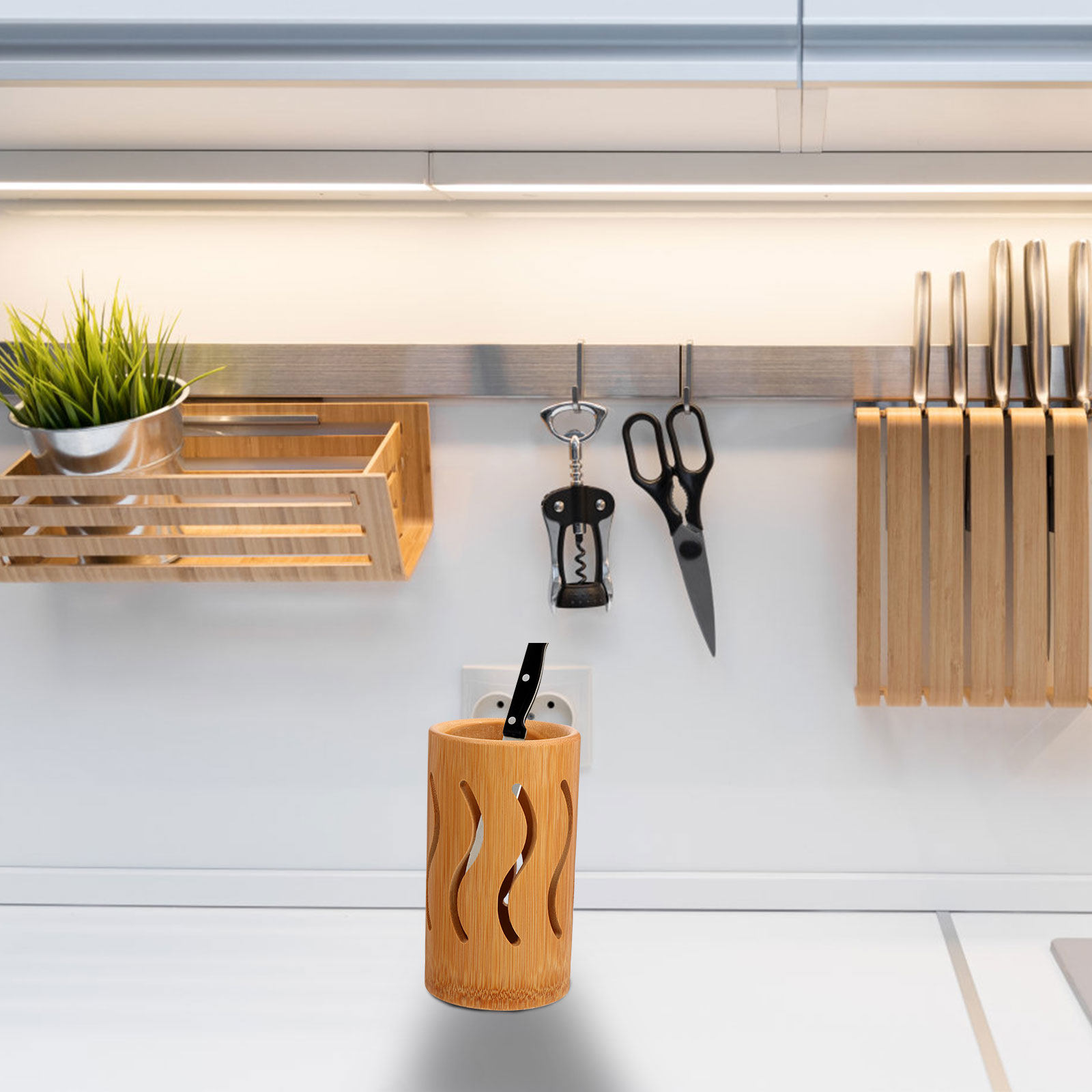 Portaposate in bambù, organize - Bamboo Cutlery recensione e prezzo