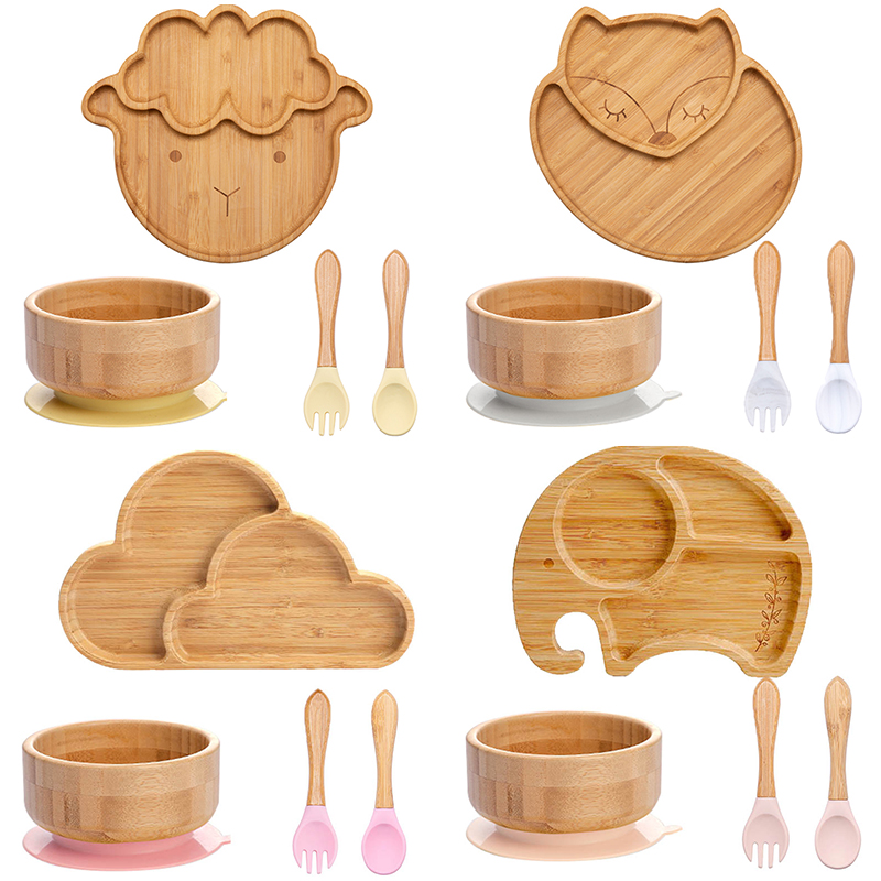 4 pezzi stoviglie per bambini  - Bamboo Cutlery recensione e prezzo