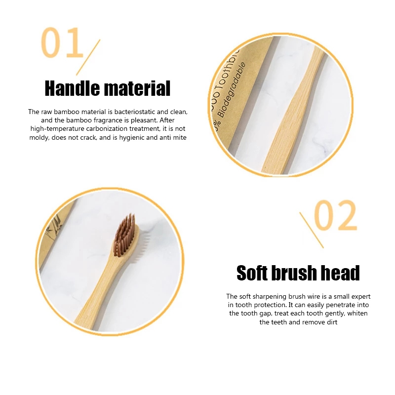 Spazzolini da denti in bambù 1 - Bamboo Toothbrush recensione e prezzo