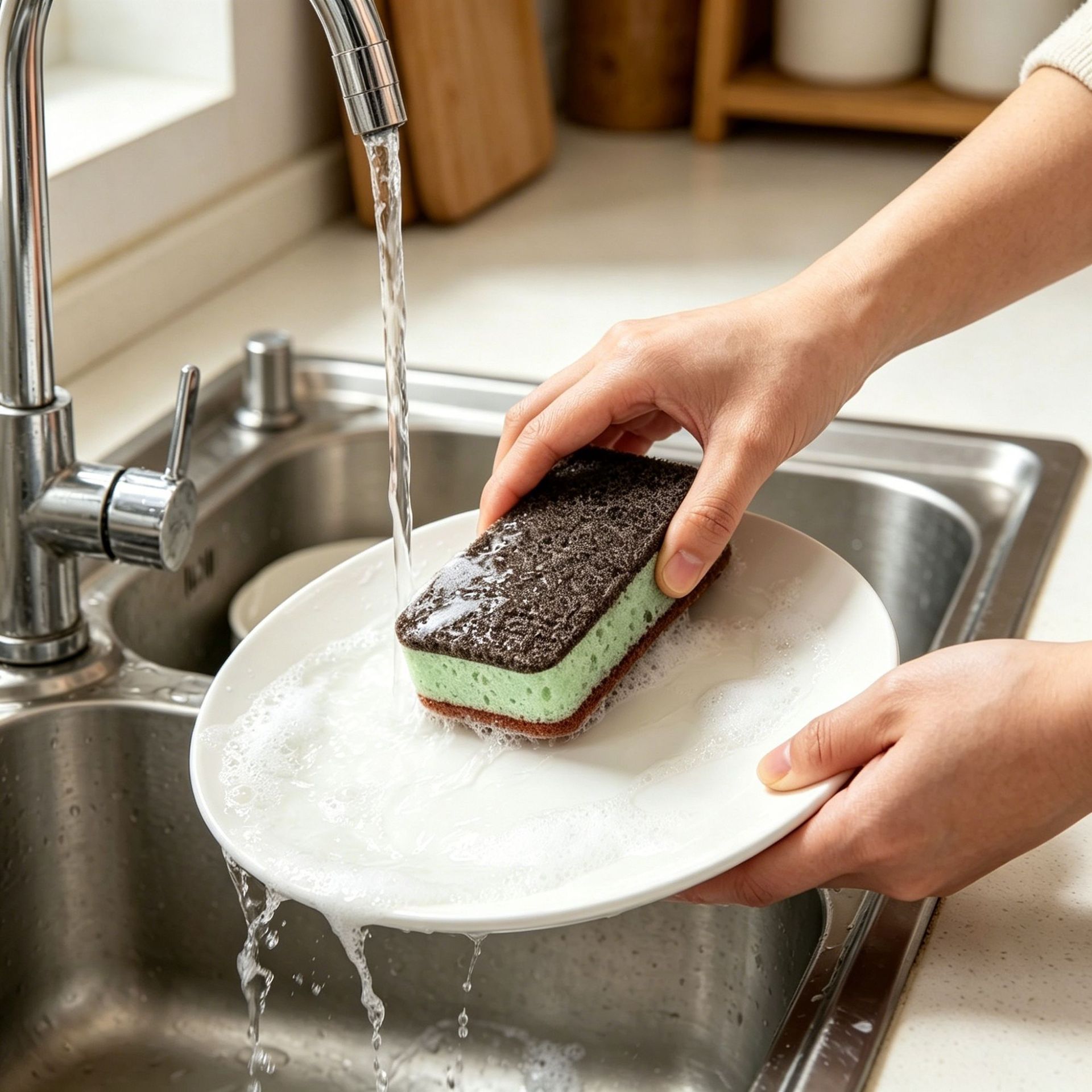 Spugna da Cucina Doppio Strato - Eco Sponge recensione e prezzo