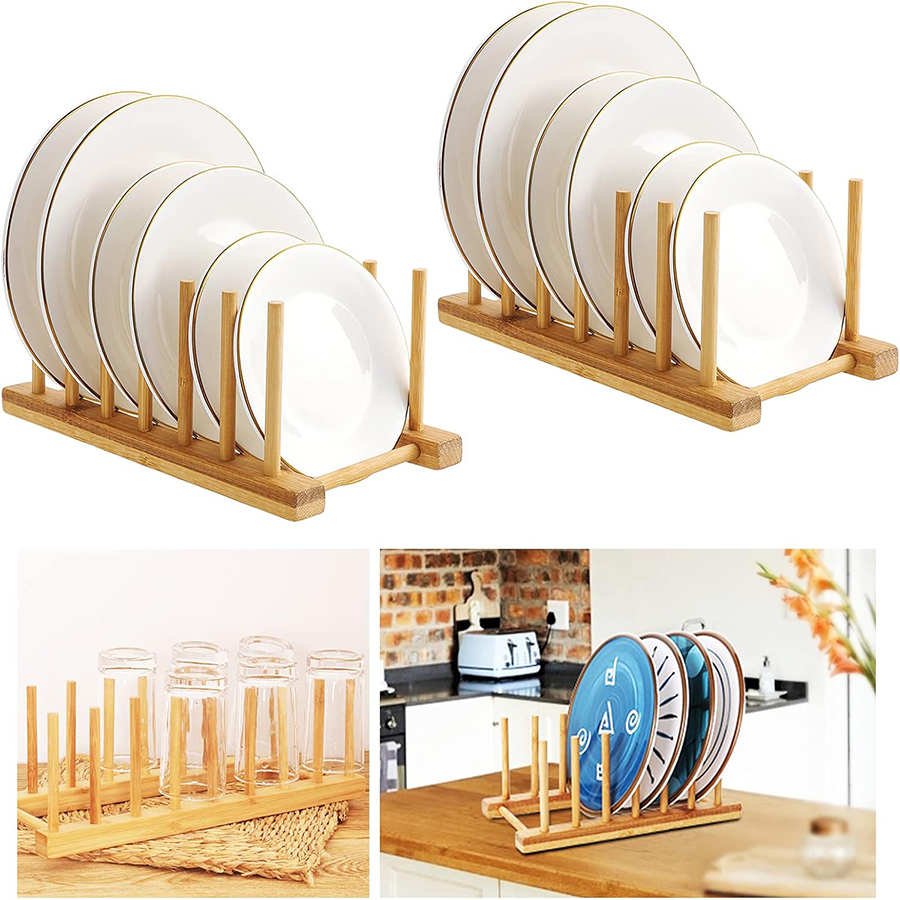 1 pz/2 pz Scolapiatti in bambù - Bamboo Cutlery recensione e prezzo