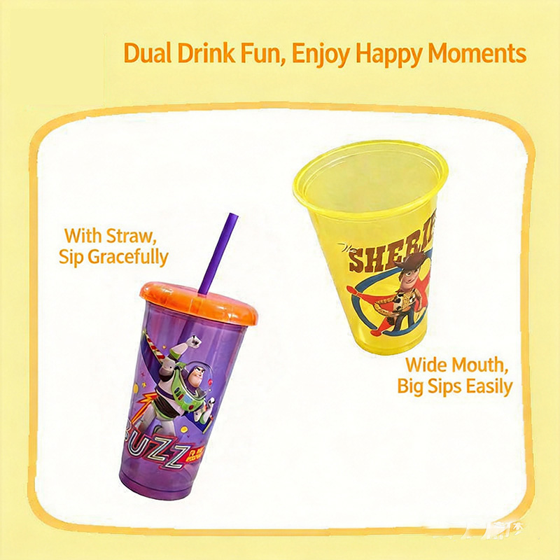 Bicchieri in Plastica Toy Stor - Reusable Straw recensione e prezzo